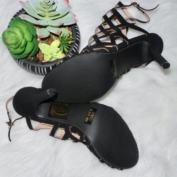 Strappy Open Toe Heels - Picture 6 of 6